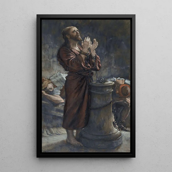 James Tissot - Good Friday Morning Jesus in Prison.webp
