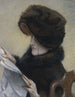 La liseuse - James Tissot — näkymä teoksesta