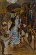 Esquisse pour La Demoiselle d'honneur - James Tissot — näkymä teoksesta