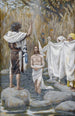 Le Baptême de Jésus - James Tissot — näkymä teoksesta
