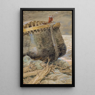 James Tissot - The Dove Returns to Noah.webp