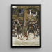 La Flagellation sur le Front - James Tissot — kehystetty taideteos seinällä