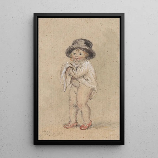 James Ward - A Little Boy with Red Shoes.webp