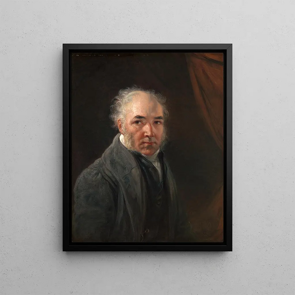 Autoportrait - James Ward — kehystetty taideteos seinällä