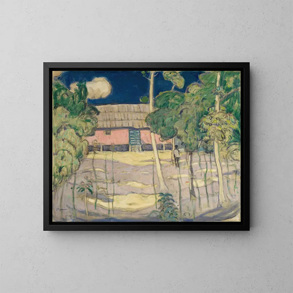 Trinidadin maisemasta - James Wilson Morrice — kehystetty taideteos seinällä