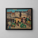 Markkinakohtauksen - James Wilson Morrice — kehystetty taideteos seinällä