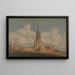 Designointiluonnos Fonthill Abbeylle, Wiltshire - James Wyatt — kehystetty taideteos seinällä
