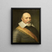 Portrait d'un officier - Jan Anthonisz van Ravesteyn — kehystetty taideteos seinällä