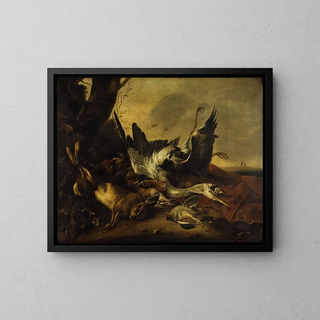Jan Baptist Weenix - Etalage de gibier mort.webp