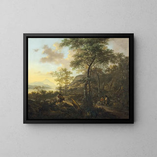 Jan Both - An Italianate Evening Landscape.webp