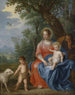 La Sainte Famille avec Jean - Jan Brueghel le Jeune — näkymä teoksesta