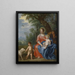 La Sainte Famille avec Jean - Jan Brueghel le Jeune — kehystetty taideteos seinällä