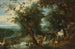 Paratiisi-maalaus - Jan Brueghel nuorempi — näkymä teoksesta
