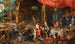 Jan Brueghel nuorempi - Venus tulenvalajalla Vulkaanin ateljeessa — näkymä teoksesta