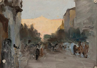 Jan Cigliski - Athens From the journey to Greece.webp