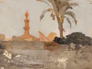 Le Caire, du voyage en Égypte - Jan Cybis — näkymä teoksesta