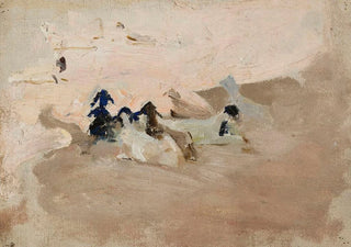 Jan Cigliski - Corfu goats From the journey to Greece.webp