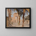 Entrée du temple de Karnak lors du voyage en Égypte - Jan Cybis — kehystetty taideteos seinällä