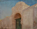 Entrée de la mosquée du Barbier à Kairouan - Jan Cybis — näkymä teoksesta