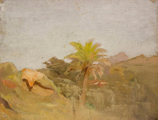Jan Cigliski - Palm tree in Ceylon From the journey to India.webp