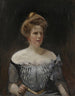 Portrait de la baronne Stackelberg - Jan Cybis — näkymä teoksesta