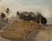 Temple d'Amon-Rê de Sphinx Alley à Karnak - Jan Cybis — näkymä teoksesta