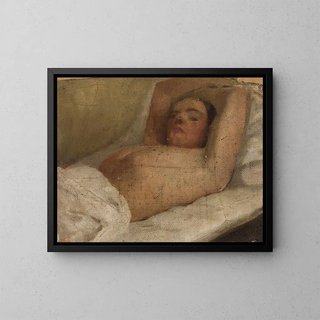 Jan Cigliski - Study of a reclining woman.webp