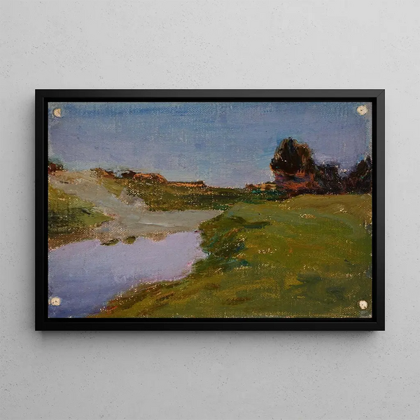 Jan Cigliski - The White Night The Ushakovka River.webp