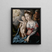 La Sainte Famille - Jan Cornelisz Vermeyen — kehystetty taideteos seinällä