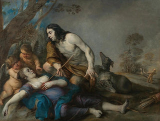 Céphale et Procris - Jan Cossiers — näkymä teoksesta