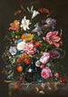 Kukkamaljakko - Jan Davidsz de Heem — näkymä teoksesta