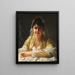 La belle femme espagnole - Jan Frederik Pieter Portielje — kehystetty taideteos seinällä