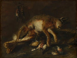 Jan Fyt - A Hare and Birds.webp