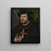 Portrait de Francisco de los Cobos et Molina - Jan Gossaert — kehystetty taideteos seinällä