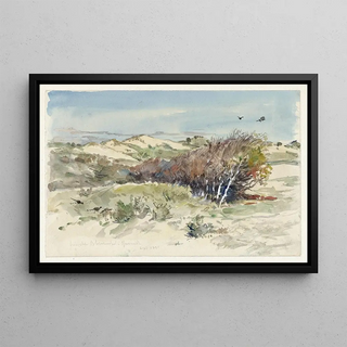 Jan Hoynck van Papendrecht - Duinlandschap tussen Bloemendaal en IJmuiden.webp