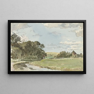 Jan Hoynck van Papendrecht - Landschap op Texel.webp