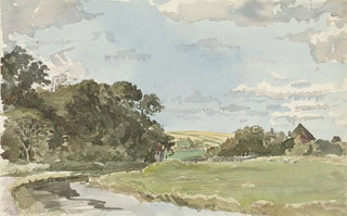 Jan Hoynck van Papendrecht - Landschap op Texel.webp