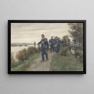 Jan Hoynck van Papendrecht - Patrouille van de infanterie.webp
