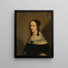 I Portrait of Sophia van Overmeer, wife of Adriaen van Persijn - Jan Jansz Westerbaen I. — kehystetty taideteos seinällä