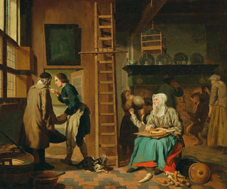 Jan Josef Horemans The Elder - A Kitchen Interior.webp