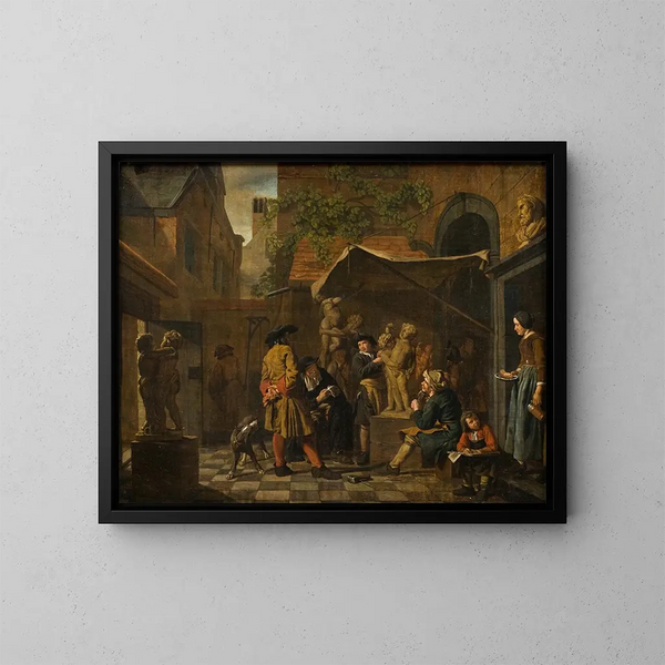 Kuvaustyöpaja - Jan Josef Horemans l'Ancien — kehystetty taideteos seinällä