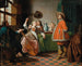 Chez les entremetteurs - Jan Josef Horemans l'Ancien — näkymä teoksesta