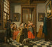 Korttipeli - Jan Josef Horemans le Jeune — näkymä teoksesta