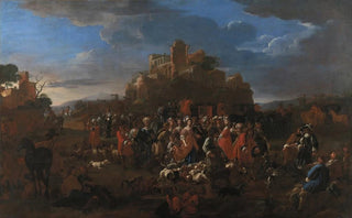 Jan Miel - The Curea with Royal court Carlo Emanuele II and Francesca dOrlans.webp