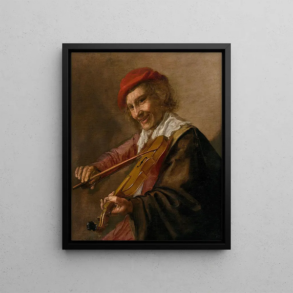 Le Violoniste - Jan Miense Molenaer — kehystetty taideteos seinällä