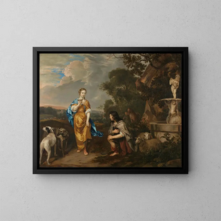 Jan Mijtens - Double portrait of a young couple as Granida and Daiphilo.webp