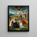 La Crucifixion - Jan Provoost — kehystetty taideteos seinällä