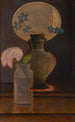 Delphiniums et une rose - Jan Spychalski — näkymä teoksesta