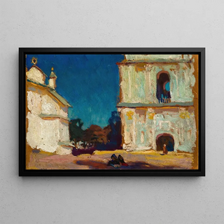 Jan Stanislawski - Belfry of St Sophys Orhodox Catedral in Kyiv.webp