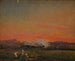 Dans le champ, coucher de soleil en Ukraine - Jan Stanisławski — näkymä teoksesta